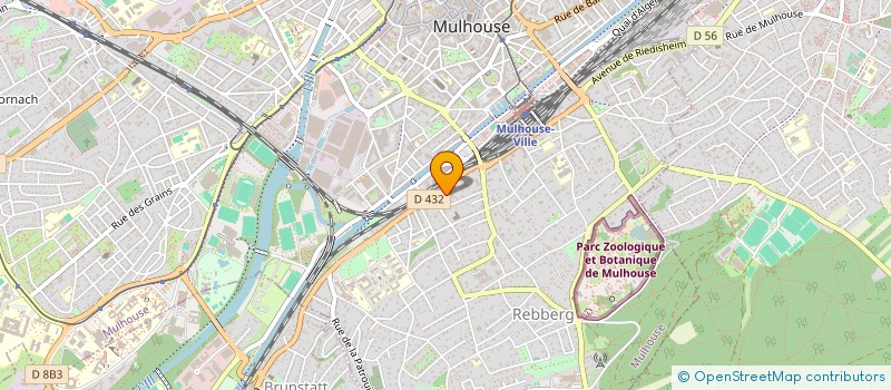 localisation de l'entreprise TOWORK  MULHOUSE