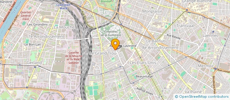 localisation de l'entreprise TOXIBASE à LYON
