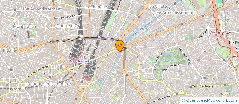 localisation de l'entreprise TOXICOLOGIE CHIMIE  PARIS