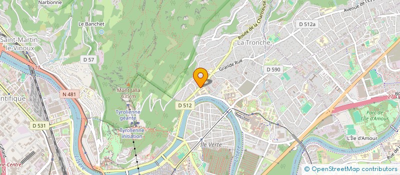 localisation de l'entreprise TOY CLUB  LA TRONCHE