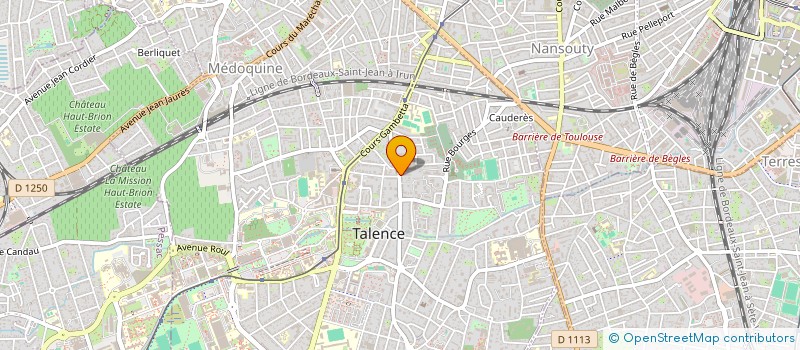 localisation de l'entreprise TOY'S VICE à TALENCE