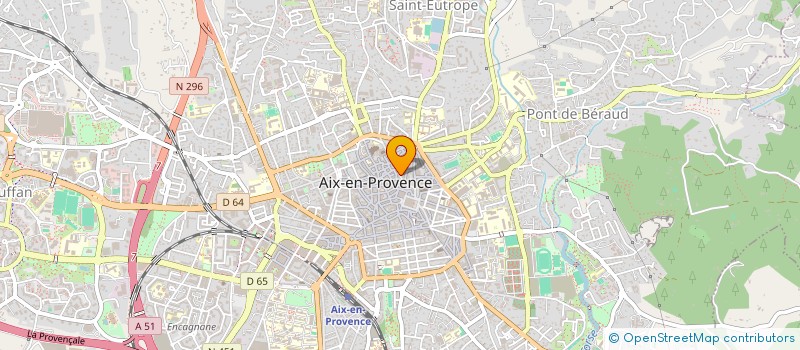 localisation de l'entreprise TOYA à AIX-EN-PROVENCE