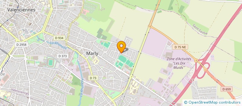 localisation de l'entreprise TOYA à MARLY