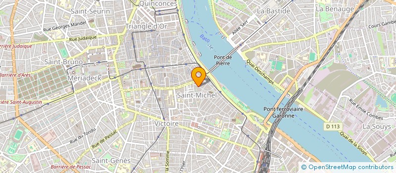 localisation de l'entreprise TOYO à BORDEAUX