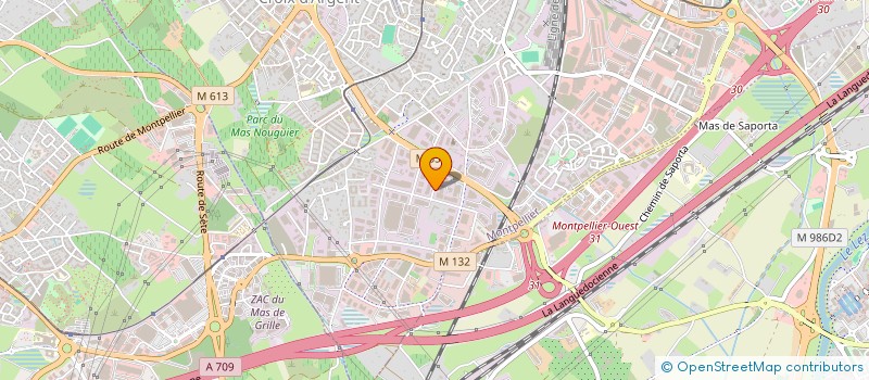 localisation de l'entreprise TOYOXEL à MONTPELLIER