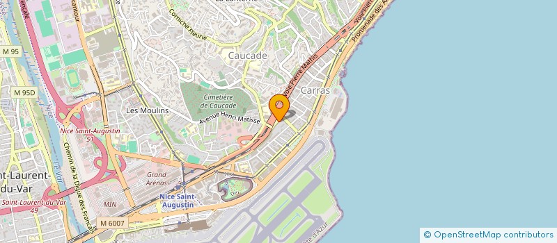 localisation de l'entreprise TOYX VIDEO à NICE