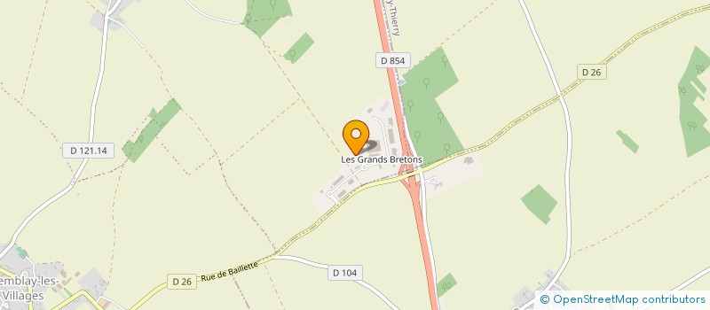 localisation de l'entreprise TP 28 à TREMBLAY LES VILLAGES