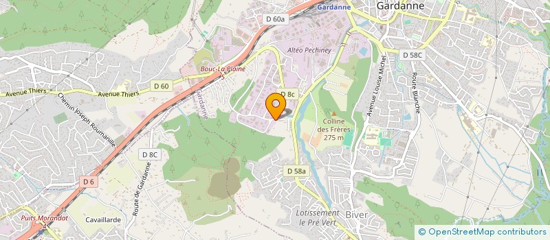 localisation de l'entreprise +TP à GARDANNE