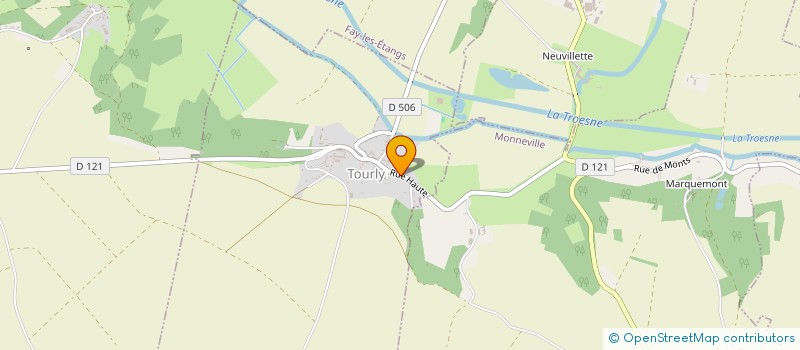 localisation de l'entreprise TP  TOURLY