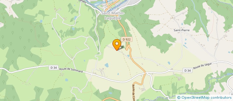 localisation de l'entreprise TP BATIMENT  LIVERS-CAZELLES