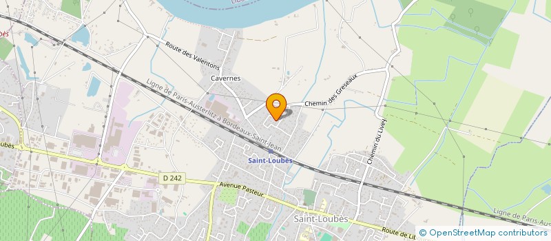 localisation de l'entreprise TP CONCEPT 33  SAINT-LOUBES