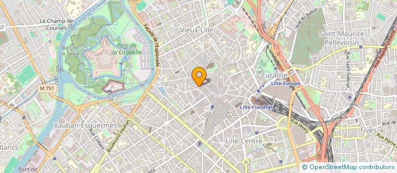 localisation de l'entreprise TP CONSEILS à LILLE