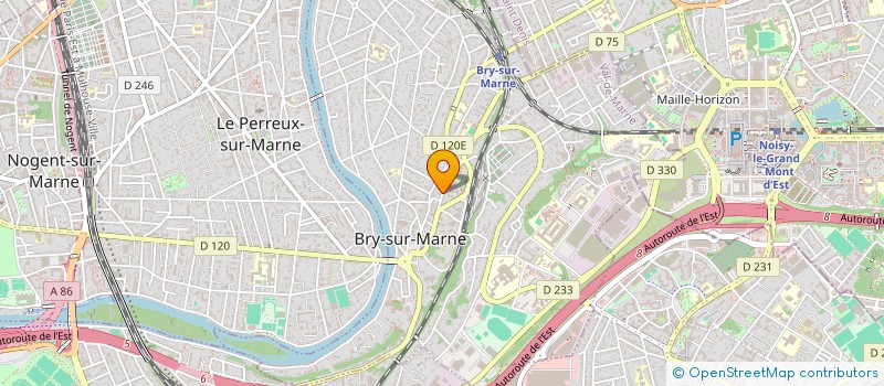localisation de l'entreprise TP CONSULTING à BRY-SUR-MARNE