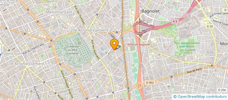 localisation de l'entreprise TP DECO  PARIS