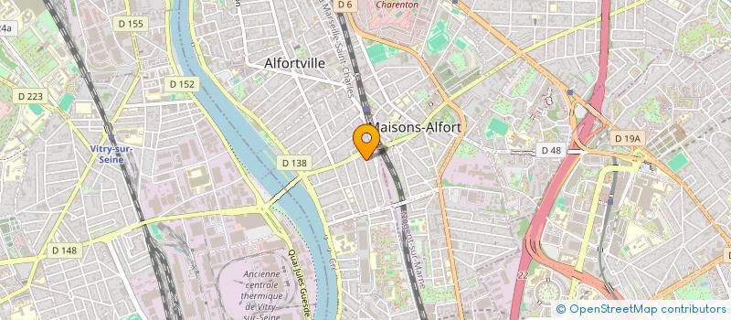 localisation de l'entreprise TP DECOR 94 à ALFORTVILLE