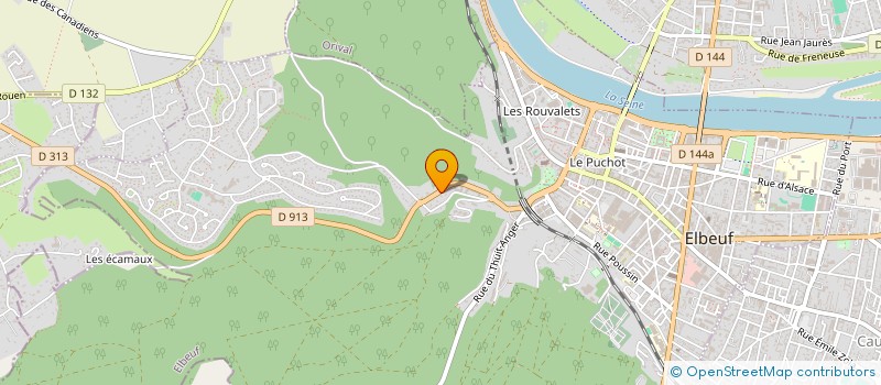 localisation de l'entreprise TP ENERGY CONNECT  ELBEUF