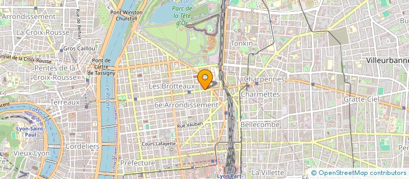 localisation de l'entreprise TP EVENT  LYON