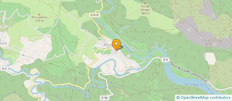 localisation de l'entreprise TP FENOUILLEDES  ANSIGNAN