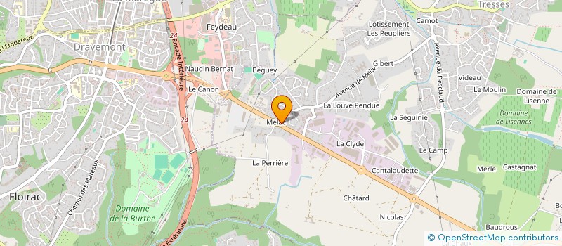 localisation de l'entreprise TP FONDS PRO  ANDERNOS-LES-BAINS