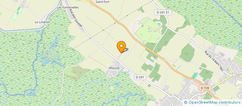 localisation de l'entreprise TP FREDO ALBERT  SAINT-JUST-LUZAC