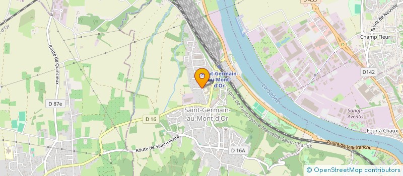 localisation de l'entreprise TP HOLDING  SAINT-GERMAIN-AU-MONT-D'OR