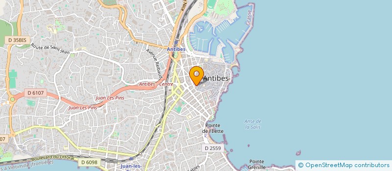 localisation de l'entreprise TP HOME'S à ANTIBES
