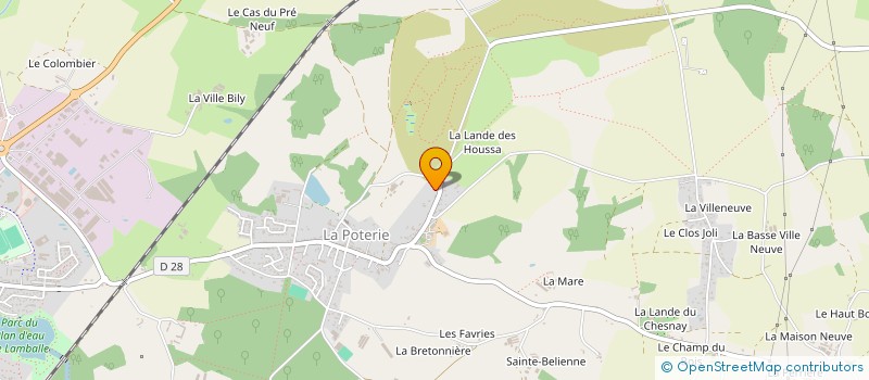 localisation de l'entreprise TP INVEST 22 à LAMBALLE-ARMOR
