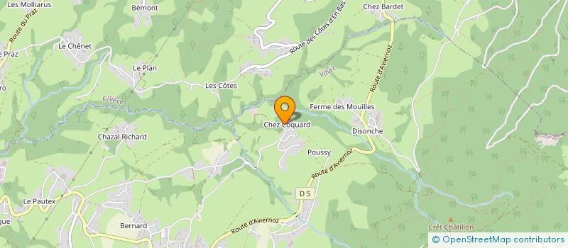 localisation de l'entreprise TP JARDIN  VILLAZ