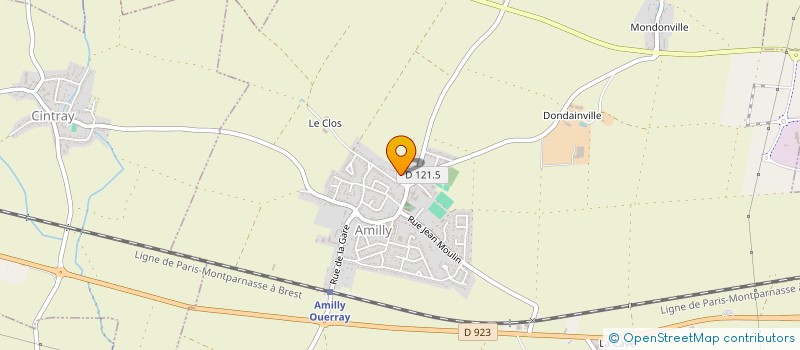 localisation de l'entreprise TP MACONNERIE GENERALE à AMILLY
