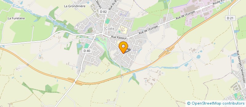 localisation de l'entreprise TP MATLOC  BRETIGNOLLES-SUR-MER