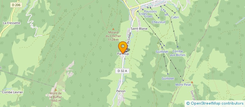 localisation de l'entreprise TP MECA SERVICES  AILLON-LE-JEUNE