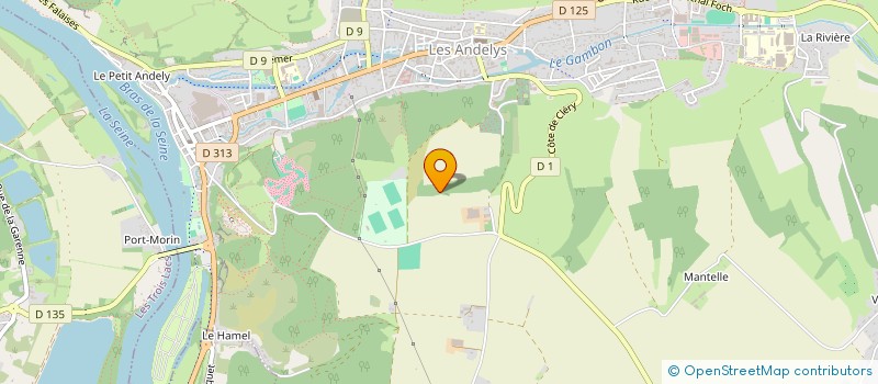 localisation de l'entreprise TP - MG ENERGIES à ENNERY