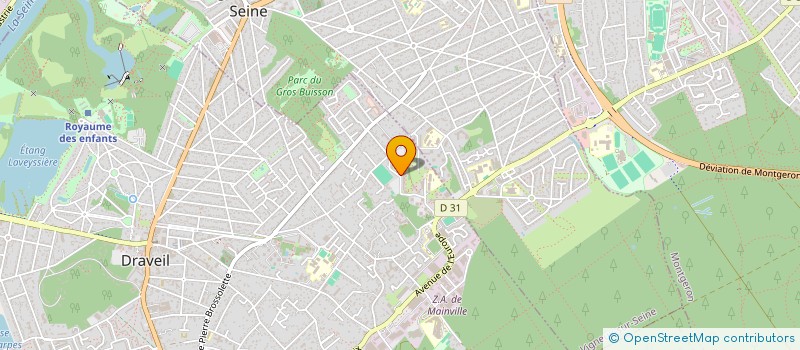 localisation de l'entreprise TP MULTI SERVICES PRO à DRAVEIL