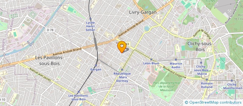 localisation de l'entreprise TP PARE-BRISE à LIVRY-GARGAN