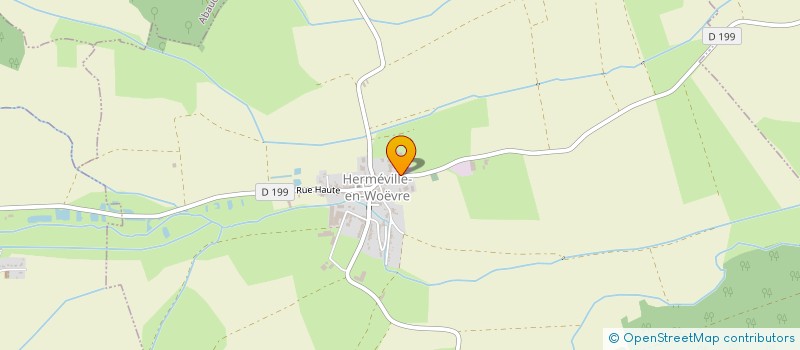localisation de l'entreprise TP ROBERT à HERMEVILLE-EN-WOEVRE