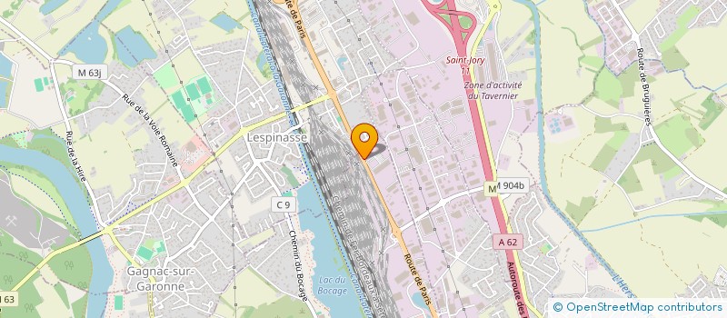 localisation de l'entreprise TP SERVICE  FENOUILLET