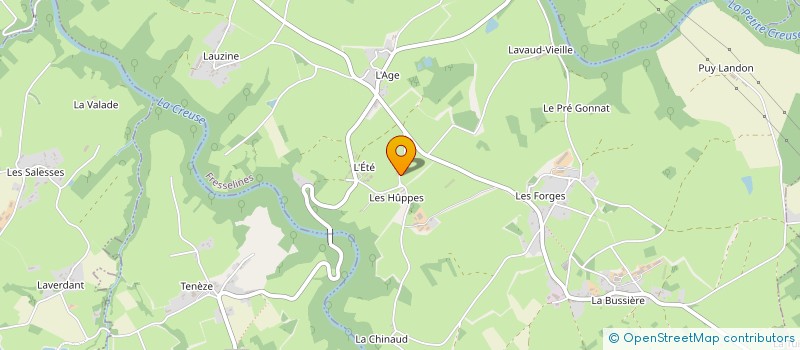 localisation de l'entreprise TP VIZIERES-LEPINAT SARL à FRESSELINES