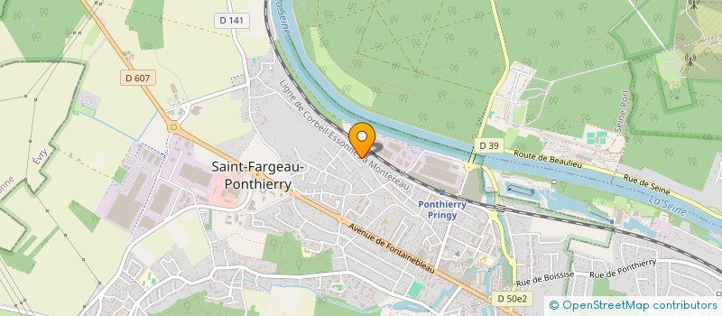 localisation de l'entreprise TP2S CONSULTING  SAINT-FARGEAU-PONTHIERRY