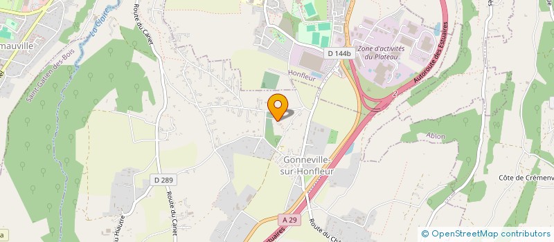 localisation de l'entreprise TPA  GONNEVILLE-SUR-HONFLEUR