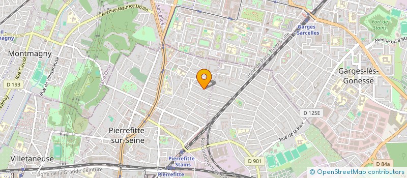 localisation de l'entreprise TPA à PIERREFITTE-SUR-SEINE