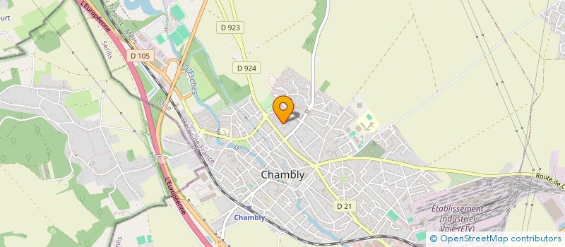 localisation de l'entreprise TPA  CHAMBLY