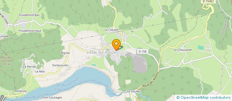 localisation de l'entreprise TPA CONSULTING  LISSAC-SUR-COUZE