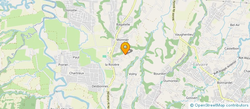 localisation de l'entreprise TPA LOC  LAMENTIN