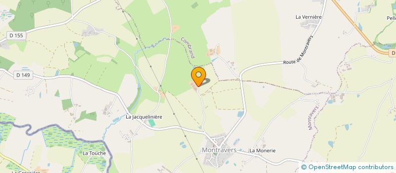 localisation de l'entreprise TPAD  MONTRAVERS