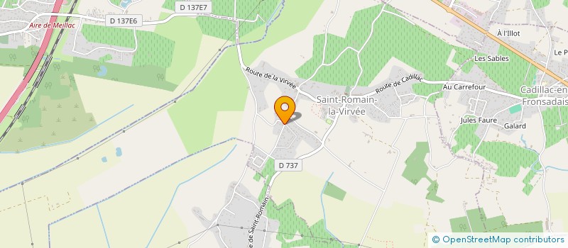 localisation de l'entreprise TPAG  SAINT-ROMAIN-LA-VIRVEE