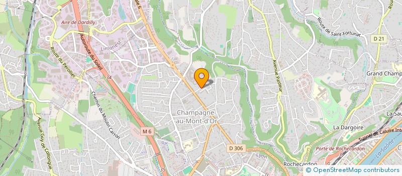 localisation de l'entreprise TPAGS  CHAMPAGNE-AU-MONT-D'OR