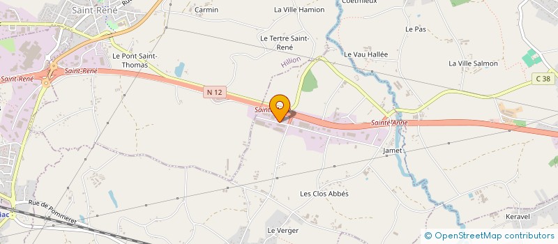 localisation de l'entreprise TPB à POMMERET