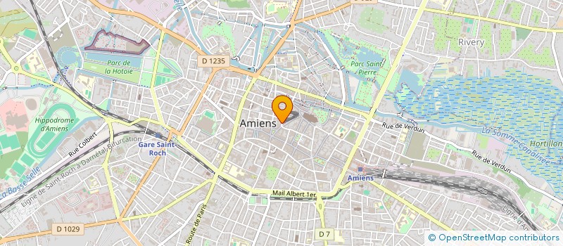 localisation de l'entreprise TPB INVEST à AMIENS
