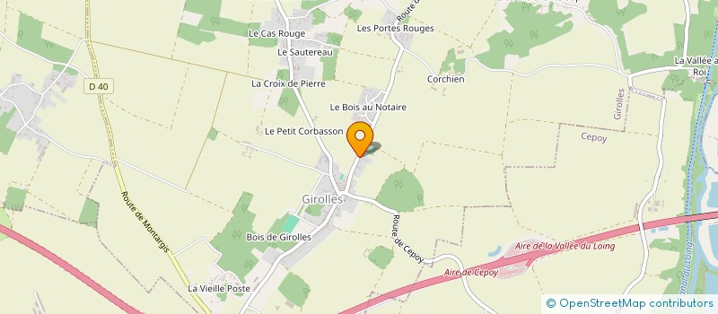 localisation de l'entreprise TPBN à GIROLLES