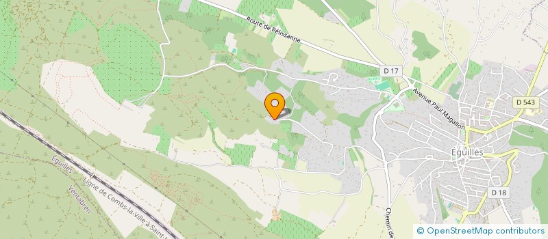 localisation de l'entreprise TPBR SERVICE à EGUILLES